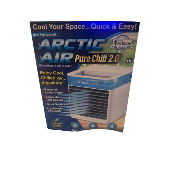 Arctic Air Pure Chill 2.0 Evaporative Air Cooler One Size Blue White - Picture 4 of 5